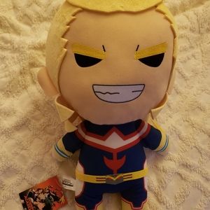 NWT Jumbo All Might Plush
